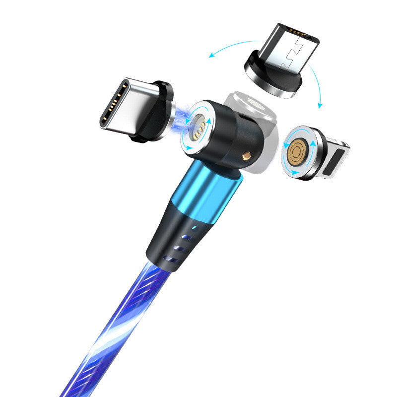540° Rotate Magnetic Glow Cable