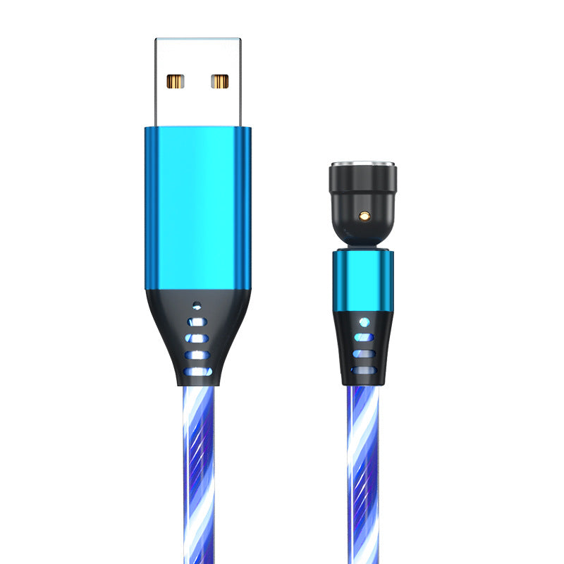 540° Rotate Magnetic Glow Cable