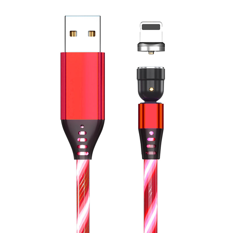 540° Rotate Magnetic Glow Cable