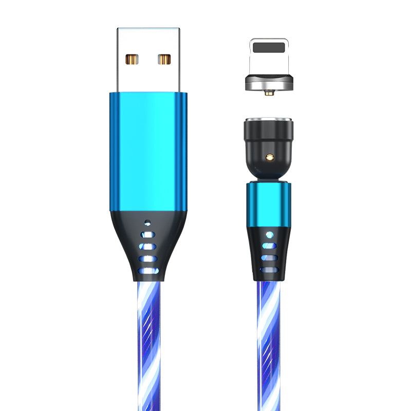 540° Rotate Magnetic Glow Cable