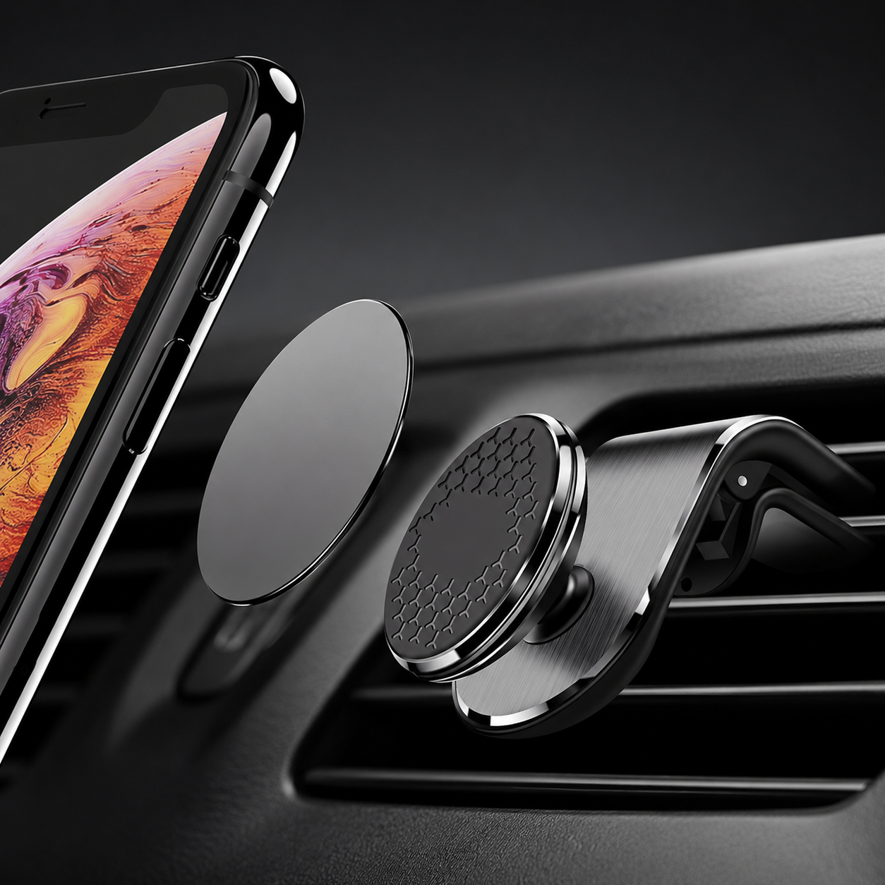 Magnetic Air Vent Car Phone Holder
